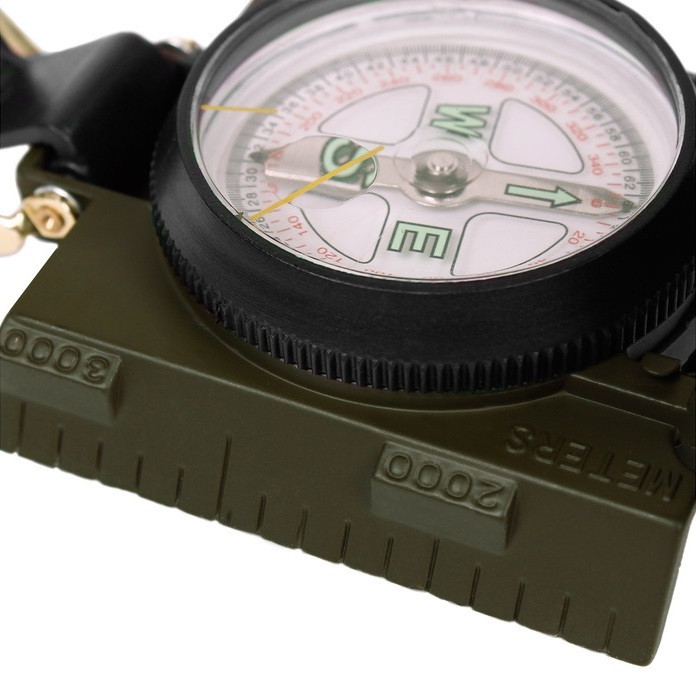 Тактический / Военный Компас с циферблатом 360° / 65° Mil-Tec от Sturm 