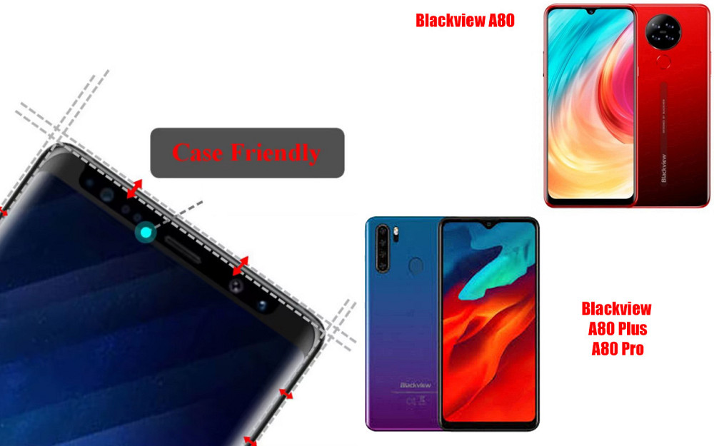 Захисне скло HyperGlass Pro для Blackview A80, A80 Plus, A80 Pro – максимальна чутливість та захист Київ - фото 4