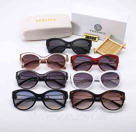 Жіночі сонцезахисні окуляри Versace (4389) grey Київ
