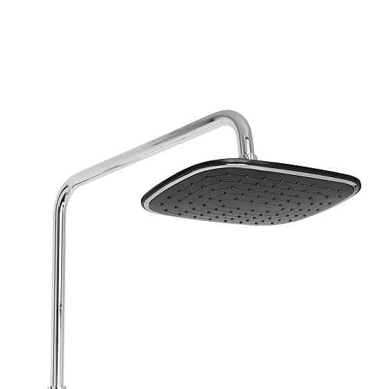 Душова система універсальна Qtap Grand на три споживачі (з виливом) QTGRABCR1004 Chrome/Black Київ