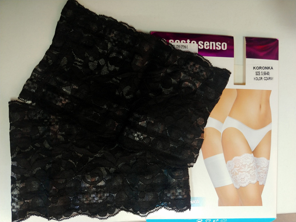 Бандалетки на бедра кружевные Sesto Senso S (55-60) Киев - изображение 1