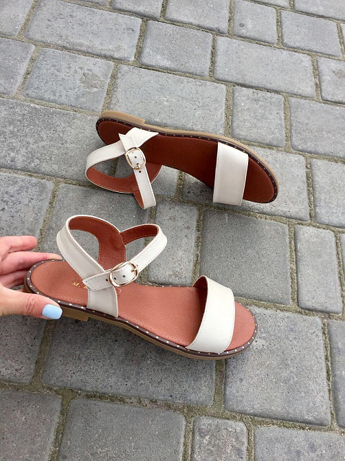 M.KRAFT Босоніжки жіночі M.KRAFT 3227 бежеві (літо, шкіра натуральна) (3392) лише 37р. Коломыя - изображение 4