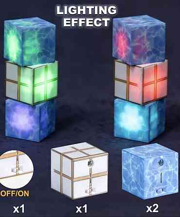 Конструктор магнітний, Конструктор магнитный Майнкрафт 138 блока лёд б. Харьков