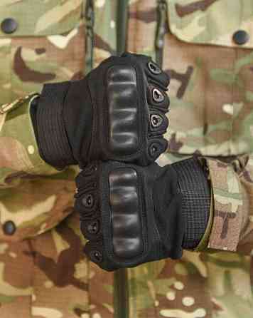 Рукавички тактичні black безпалі ВТ6244 Одесса