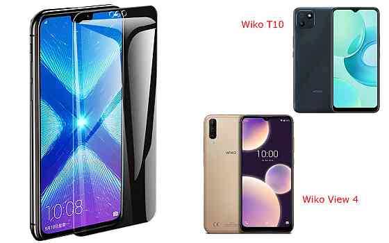 Захисне скло NeoGlass для Wiko T10, Wiko View 4 – надпрозоре та стійке Київ