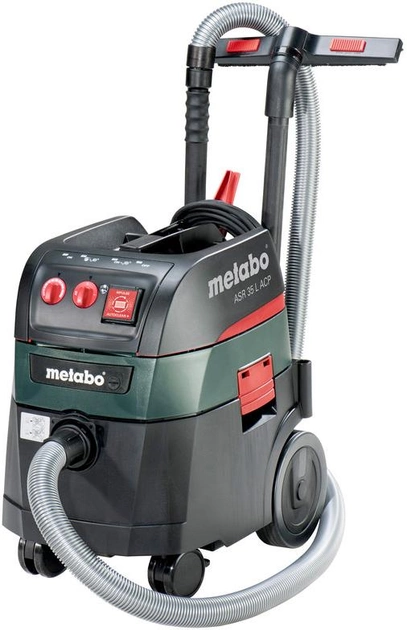 Профессиональный пылесос Metabo ASR 35 L ACP : 1400 Вт, 35 л, 248 мБар, 3660 л/мин, вес 16 кг Киев - изображение 1