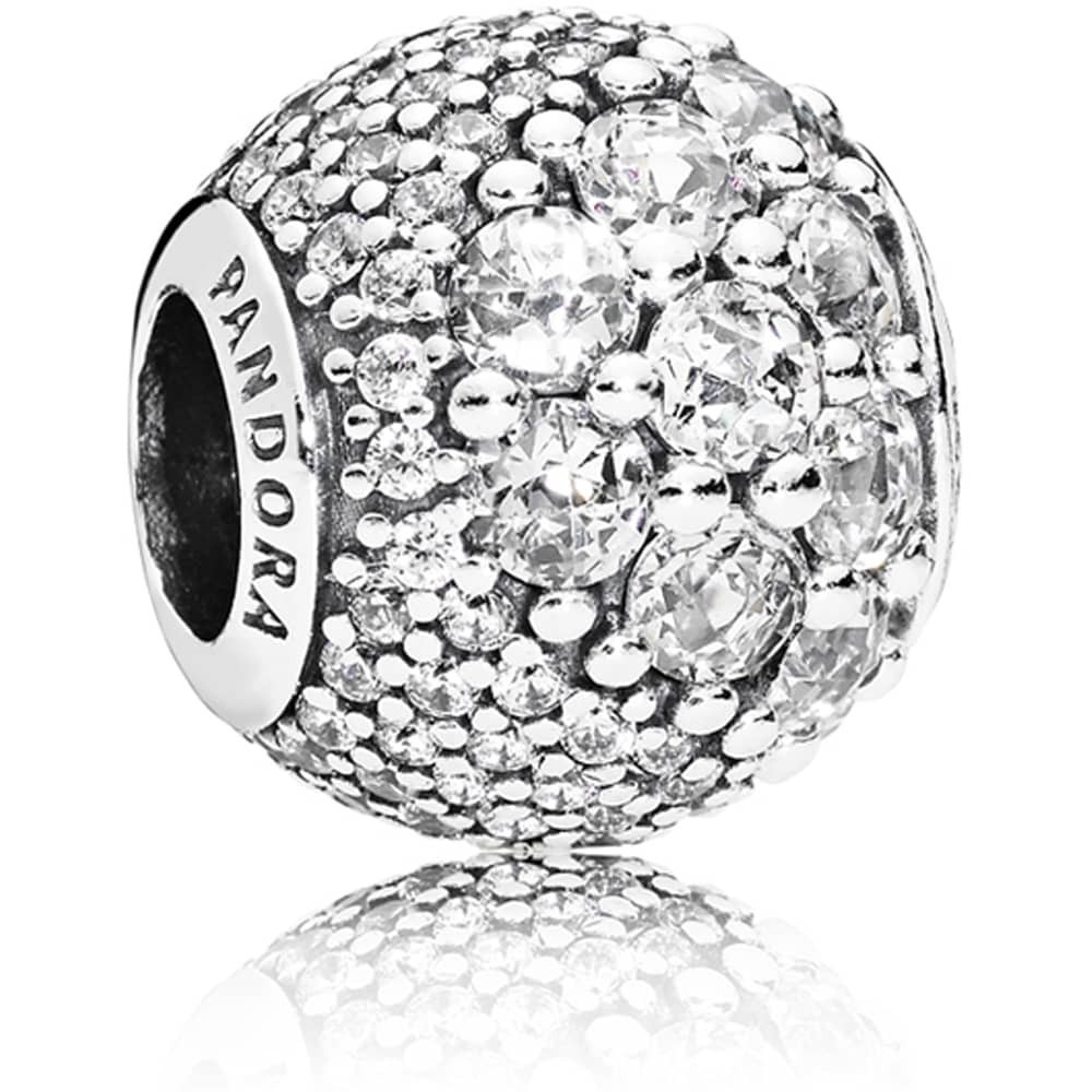 Серебряный шарм Пандора  