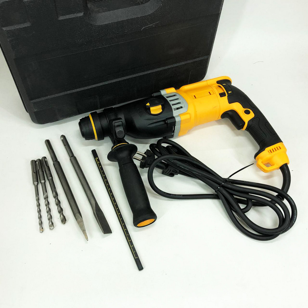 Перфоратор для деревини, Дриль-перфоратор у валізі, Перфоратор з насадками ударом, та демонтажу PH-17 Івано-Франківськ - фото 6