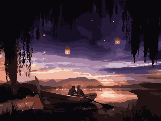 Картина за номерами. Art Craft "Закохані під небом" 40 * 50 см 10213-AC Вінниця