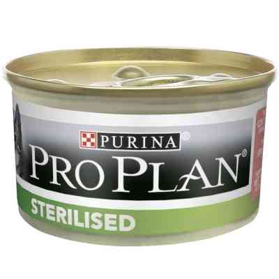 Вологий корм для кішок Purina Pro Plan Sterilised З тунцем та лососем 85 г (8445290173287) Вінниця