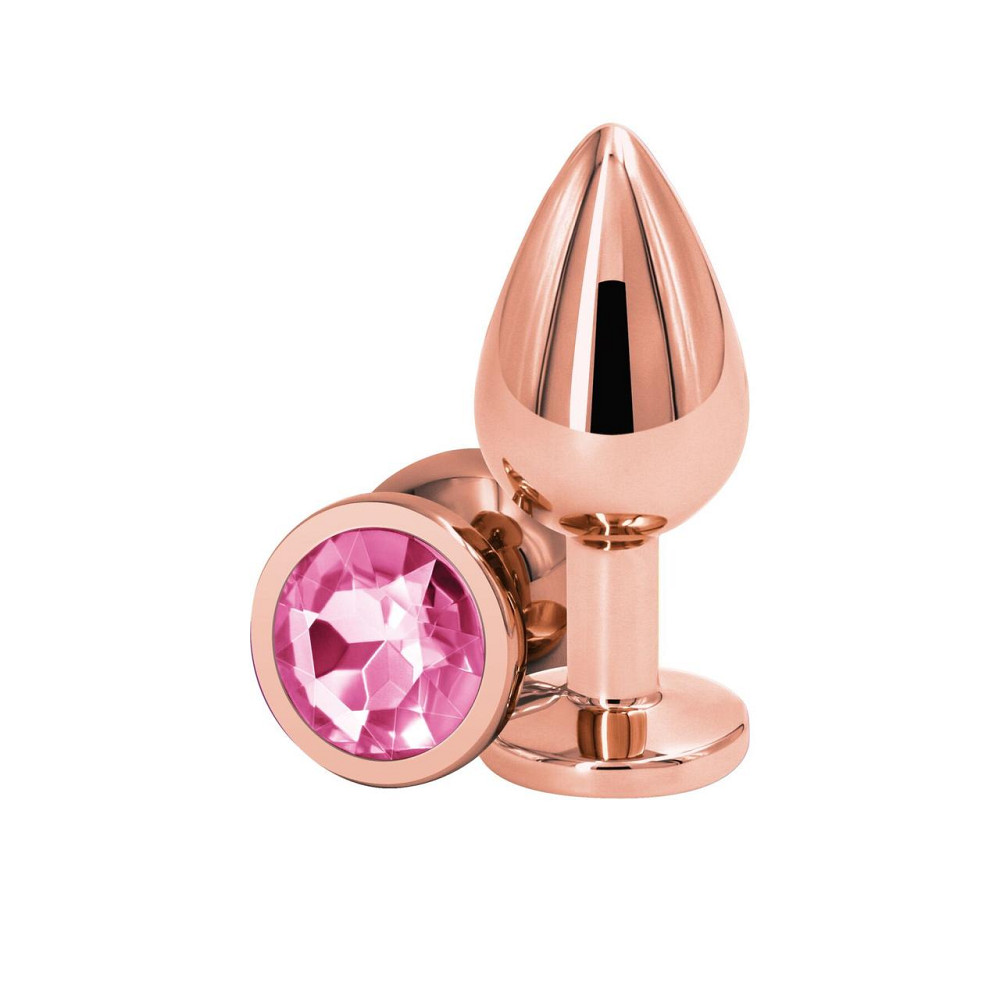 Анальная пробка NS Novelties Rear Assets - Rose Gold - Medium - Pink Sex Aura Киев - изображение 1