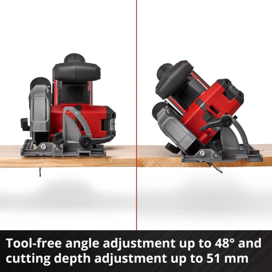 Профессиональная пила циркулярная аккумуляторная Einhell Professional TP-CS 18/136-C Li BL - Solo без акума и зу (4331240) Киев