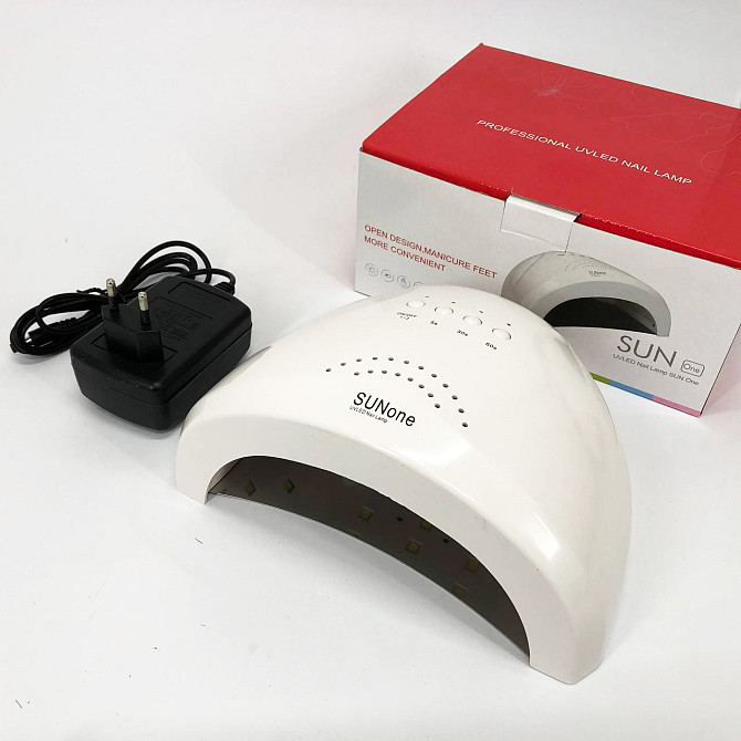 Лампы рабочие для маникюра Sun one nail lamp FD77-1, Лампа для маникюра Лампа сушки гель-лака дома DN-89 Львов - изображение 8