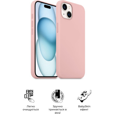 Чохол до мобільного телефона Armorstandart ICON2 Case Apple iPhone 15 Plus Light Pink (ARM70517) Вінниця - фото 3