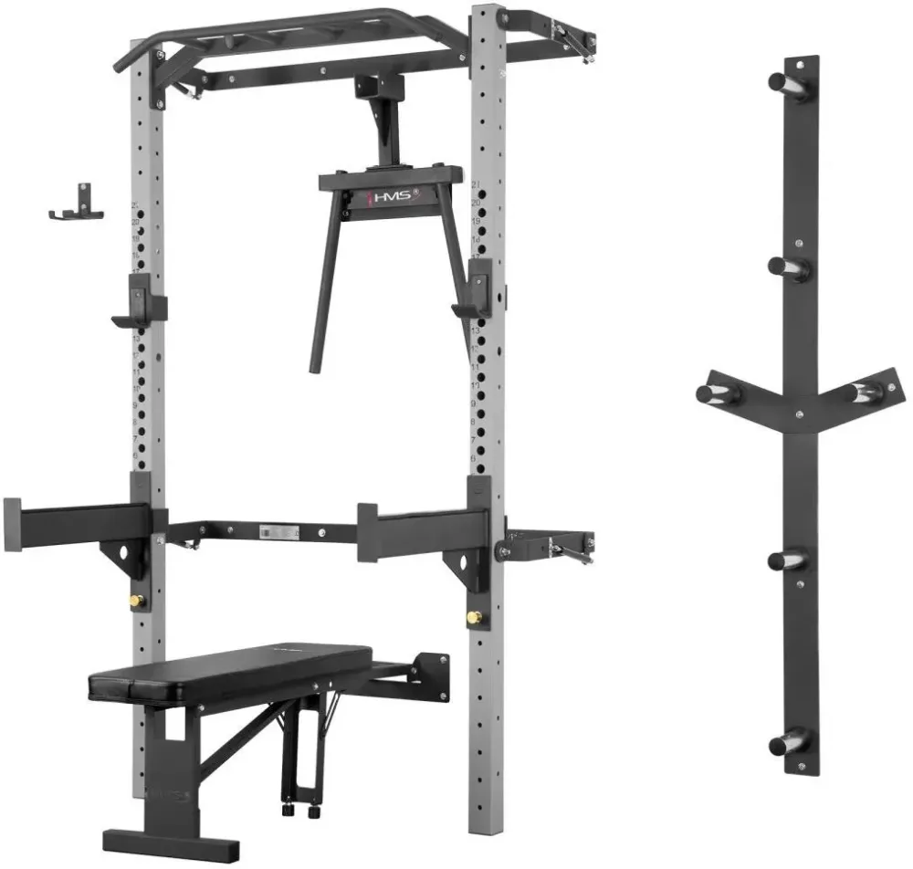 Тренажер klatka do ćwiczeń wielofunkcyjna składana silver klt22 hms Київ - фото 1