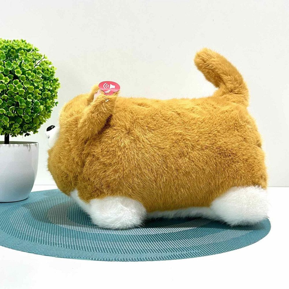 Собачка інтерактивна рухає хвостом моргає очима запис голосу Коричневий (M 17049) Чернигов - изображение 4