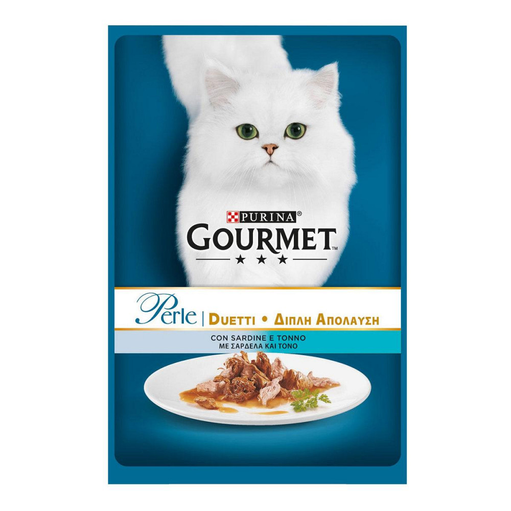 Gourmet Perle (Пауч) Консерви для кішок міні філе в підливі з океанічною рибою і тунцем / 85 гр Вінниця - фото 3