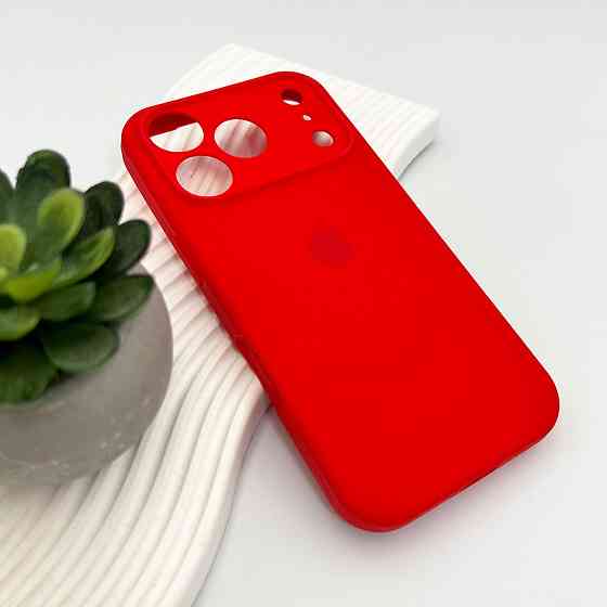 Чохол для смартфона Silicone Full Case AA Camera Protect for Apple iPhone 17 Pro Max 11,Red Київ