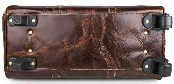 Сумка дорожная Vintage 14254 на колесах Коричневая Киев