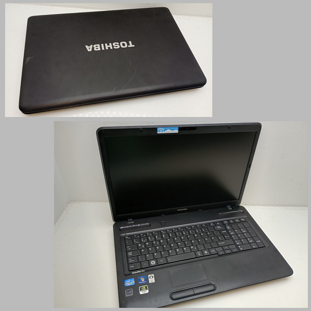 Ноутбук Toshiba Pro L770-12Q i5-2430M/4gb ddr3/0gb/АКБ- (Б клас) Луцьк - фото 1