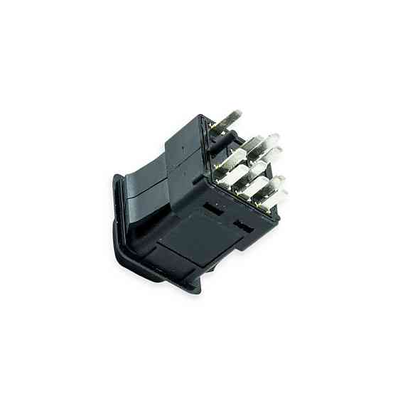 Кнопка габаритов 2108 низкая панель, Таврия, Москвич 2141 (10 контактов, квадрат) 310841 (клавиша) Мукачево