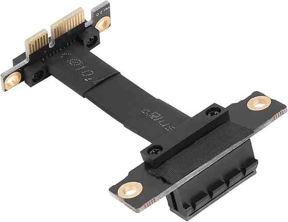 Кабель-подовжувач PCIe X1 з двома 90-градусними кутовими роз'ємами 5cм Луцьк