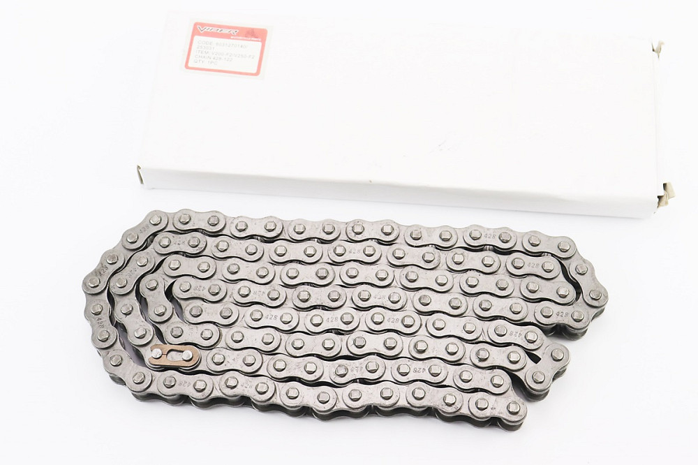 Ланцюг привода колеса 428*122L V200-F2/V250-F2/BOXER BM/ВМX 150cc Київ - фото 1