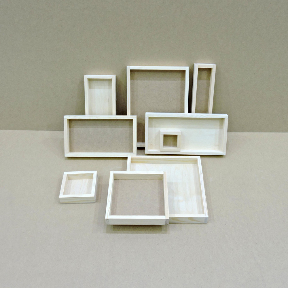 Лоток деревянный 30*30*4см (ДВП) Николаев - изображение 3