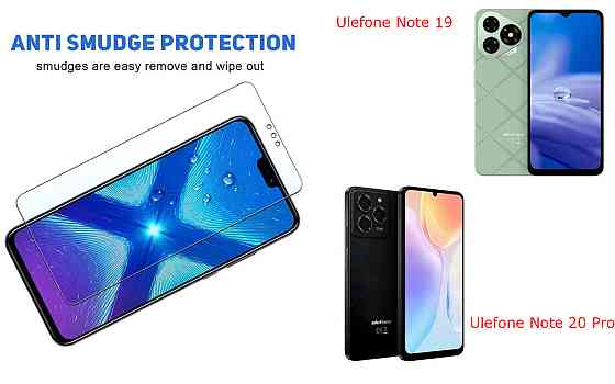 Защитное стекло NeoGlass для Ulefone Note 19, Note 20 Pro – ультрапрозрачное и устойчивое Киев