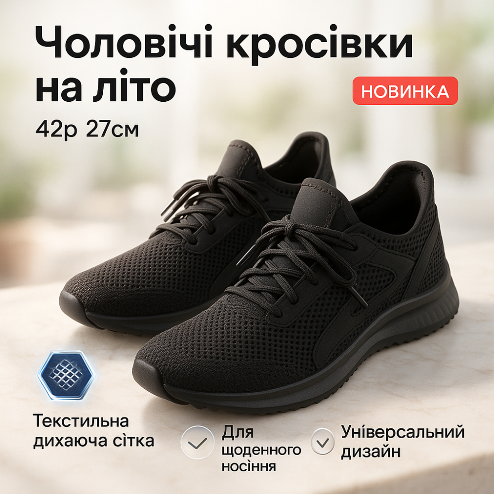 Кроссовки для парней лето 42р 27см, Кроссовки мужские кроссовки для лета Мягкие сетка PM-91 Львов - изображение 8
