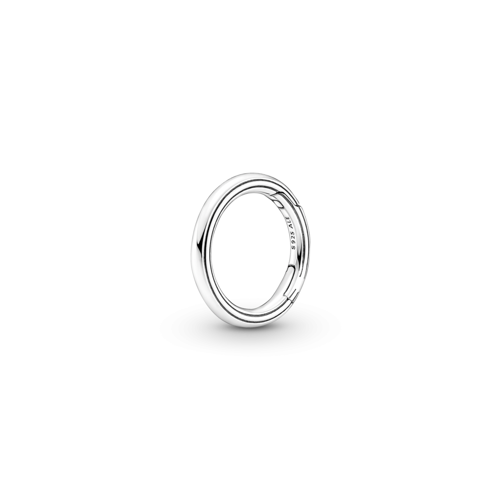 Срібний Шарм Роз'єм для стилізації круглий MasterSem Київ - фото 1