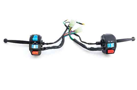 Блоки кнопок керма (пара) 4T GY6 50 (барабан/барабан, кріплення, важелі) Мукачево