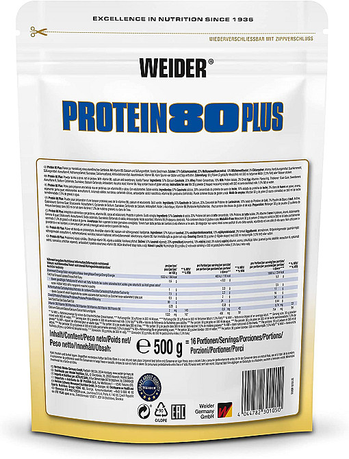 Protein 80 Plus (банан) 500 g Луцк - изображение 2