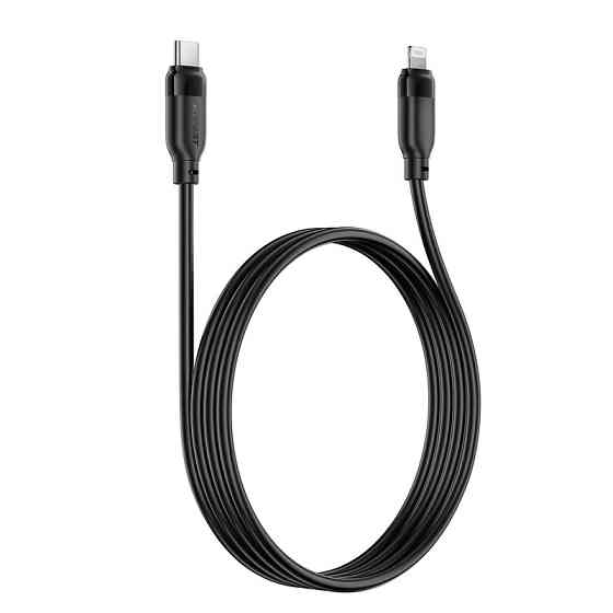 Кабель ACEFAST C16-01 TPU charging data cable USB-C to L Black Одесса