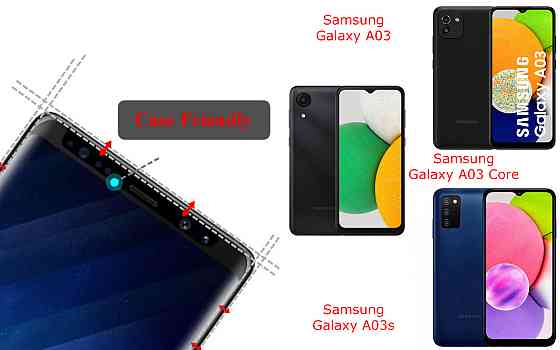 Захисне скло HyperGlass Pro для Samsung Galaxy A03, Galaxy A03 Core, Galaxy A03s – максимальна чутливість та захист Київ