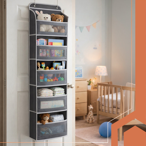 Підвісний органайзер для дверей 5 полиць Ruhhy (27606) Нововолинськ - фото 9