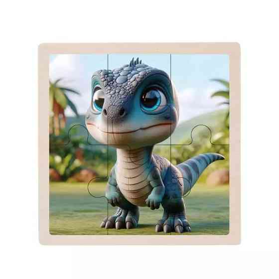 Детский деревянный пазл-вкладыш 