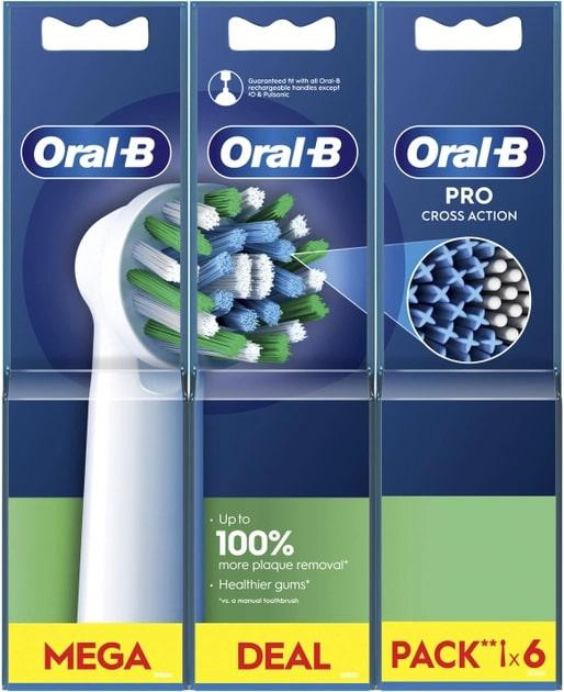 Насадка для зубної електрощітки Braun Oral-B Pro Cross Action EB50RX (6 шт.) ( 27686 ) Харків - фото 3
