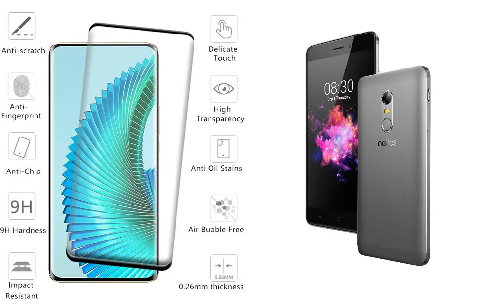 Защитное стекло HyperGlass Pro для TP-LINK Neffos X1, X1 Lite, X1 Max – максимальная чувствительность и защита Киев - изображение 2
