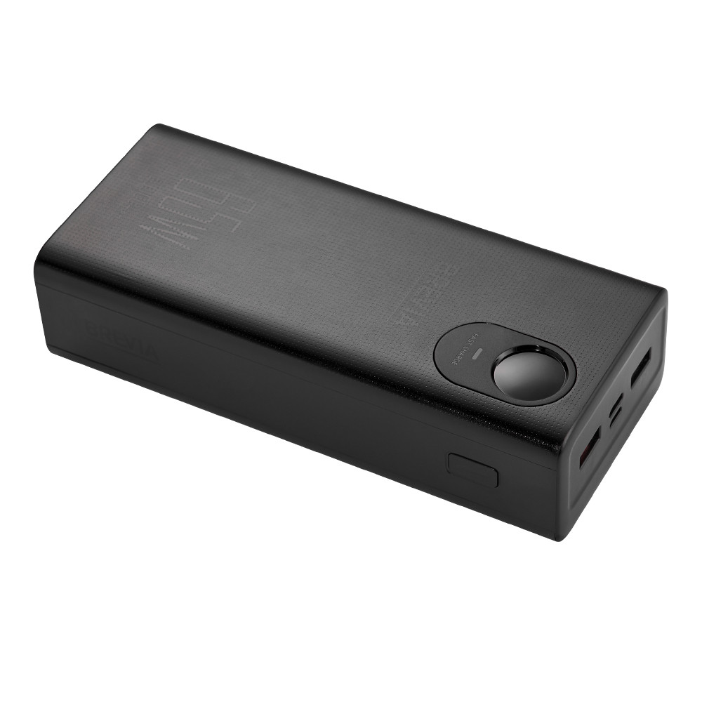 Повербанк (Power Bank) Brevia 30000mAh 65W Li-Pol, LCD черный Львов - изображение 6