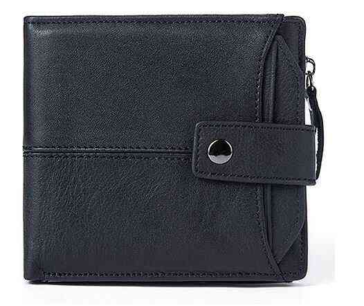 Кошелек мужской функциональный Vintage 14688 Черный Киев