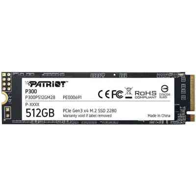 Накопичувач SSD M.2 2280 512GB Patriot (P300P512GM28) Вінниця