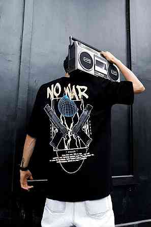 Футболка чоловіча с принтом  48 Чорний 2664093680 Дніпро