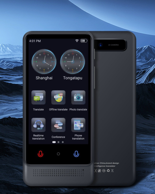Переводчик электронный с искусственным интеллектом AI Voice+ChatGPT портативный,офлайн-перевод: 22 языка,онлайн-перевод: 137 языка Каменец-Подольский - изображение 9