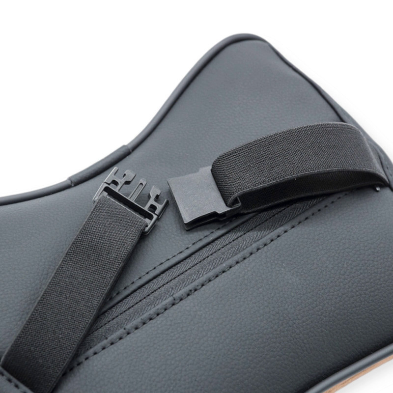 Подушки шиї на підголівник (2шт) читсті з ефектом пам'яті, велюр сірі для Мукачево - фото 2