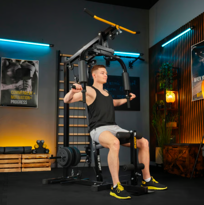 Силовая станция тренажер TX-450HG на 100 кг сверхней и нижней тягой многофункциональная для всех видов мышц Киев - изображение 3