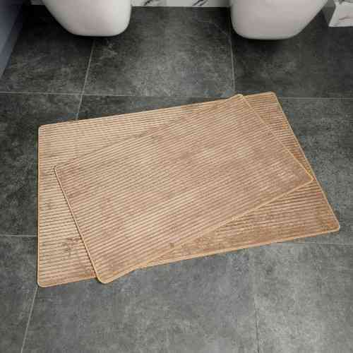 Килим універсальний для підлоги ТМ Dariana Фібра 68*120см коричневий Житомир