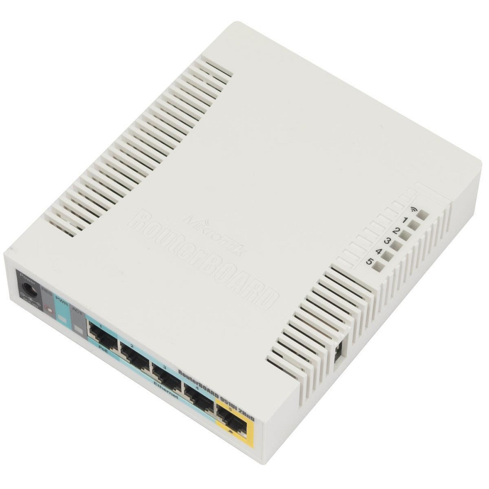 Бездротовий маршрутизатор MikroTik RB951Ui-2HND white Харків - фото 2