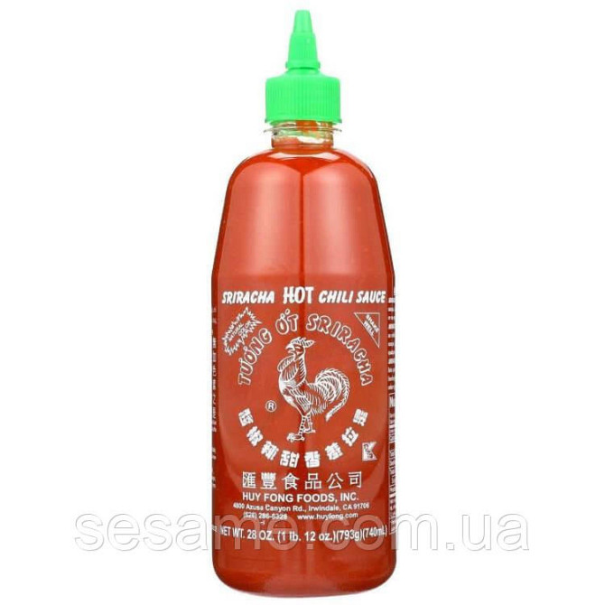 Острый соус Шрирача классический Sriracha HUY FONG 793г Харьков - изображение 1