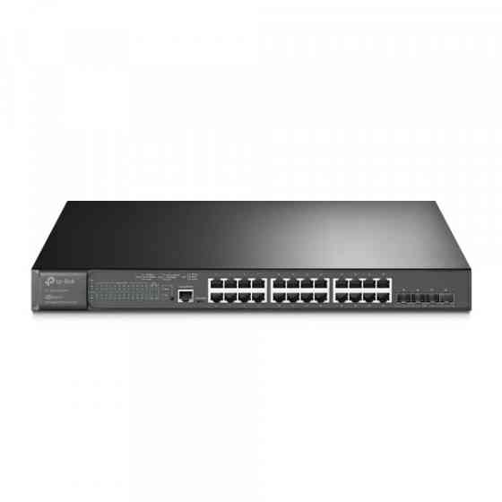 Комутатор TP-Link TL-SG3428XMP 24xGE/PoE+384W 4x10GE SFP+ L2 JetStream 19